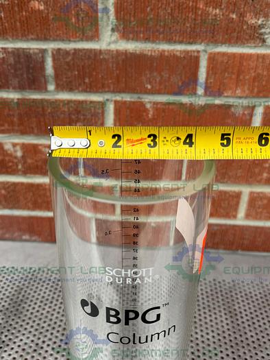 Used Cytiva / GE / Pharmacia BPG / Schott 100 / 500 Chromatography Column Glass