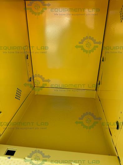 Used Eagle 1904 4 Gallon Flammable Liquid Storage Cabinet w/ Soft Close Door, Key