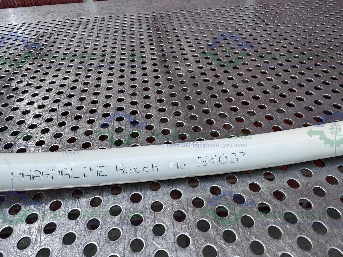 Used Aflex Pharmaline 54037 PTFE Hose 24" w/ 1/2" Sanitary Fitting