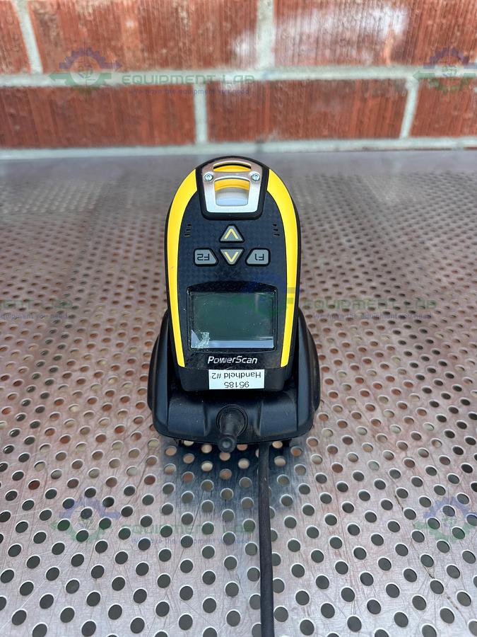 Used Lot of  7 Datalogic PowerScan PM9500 and 9530 Wireless  Barcode Scanner Reader