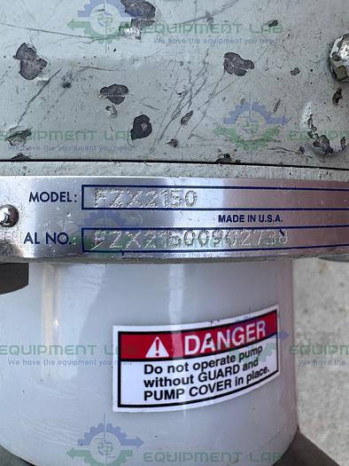 Used Fristam FZX2150 Centrifugal Pump Skid w/ Baldor Reliance 7.5 HP Motor 208/460V