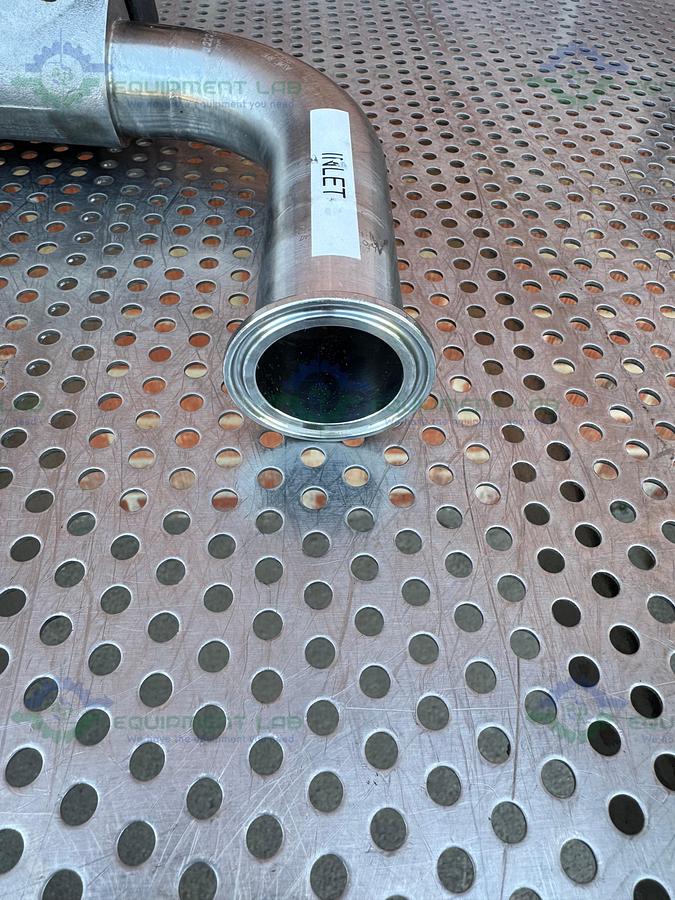 Used 2- ITT Pure Flo RA25MAX Diaphragm Valve w/ 1 1/2" to 3/4" Sanitary Fitting