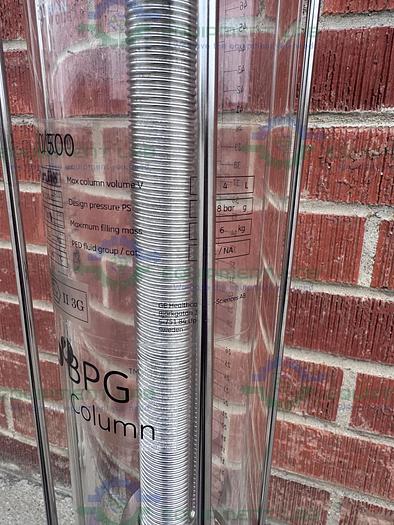 Used Cytiva / GE / Pharmacia BPG 100 / 500 Chromatography Column 4L