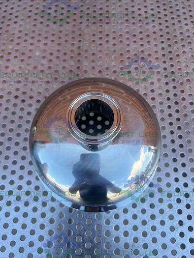 Used Stainless Steel  Cylindrical Reducer 1 1/2" to 6 1/2" Sanitary Fittings