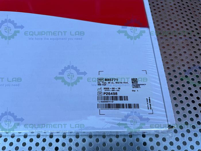 Beckman  B85771 Biomek i-Series 40µL Sterile Filtered Pipette Tips