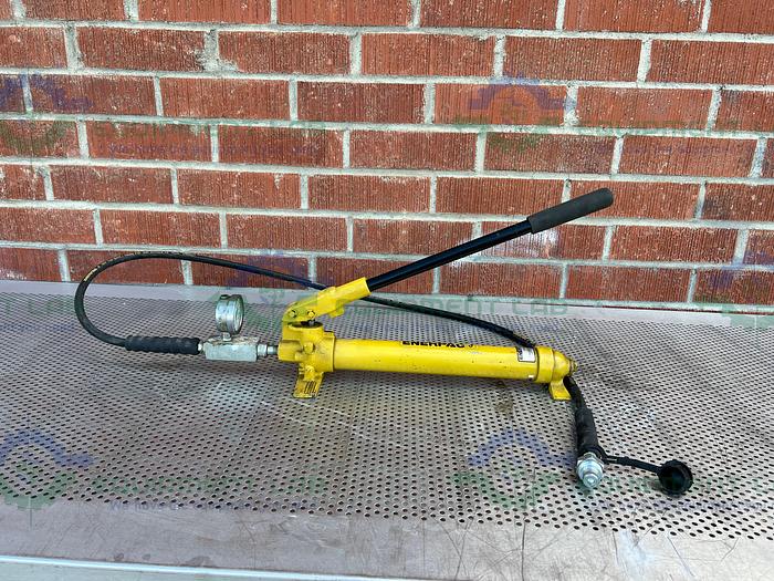 Used Septech  Annular Expansion Stainless Steel Preparative HPLC Column w/ Hand Pump