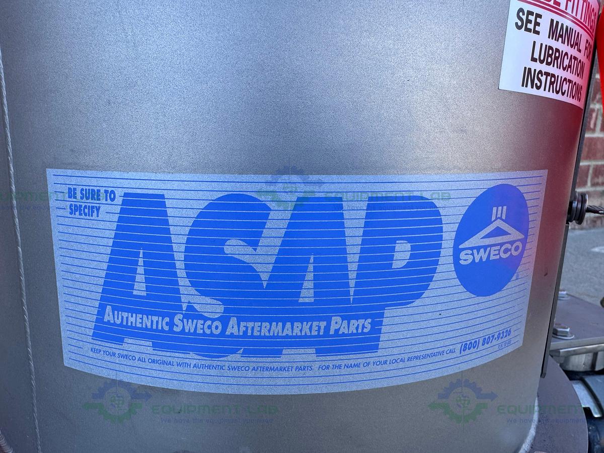 Used Sweco LS18S333 Stainless Steel 18" Vibratory Energy Separator w/ 325, 200 Micron