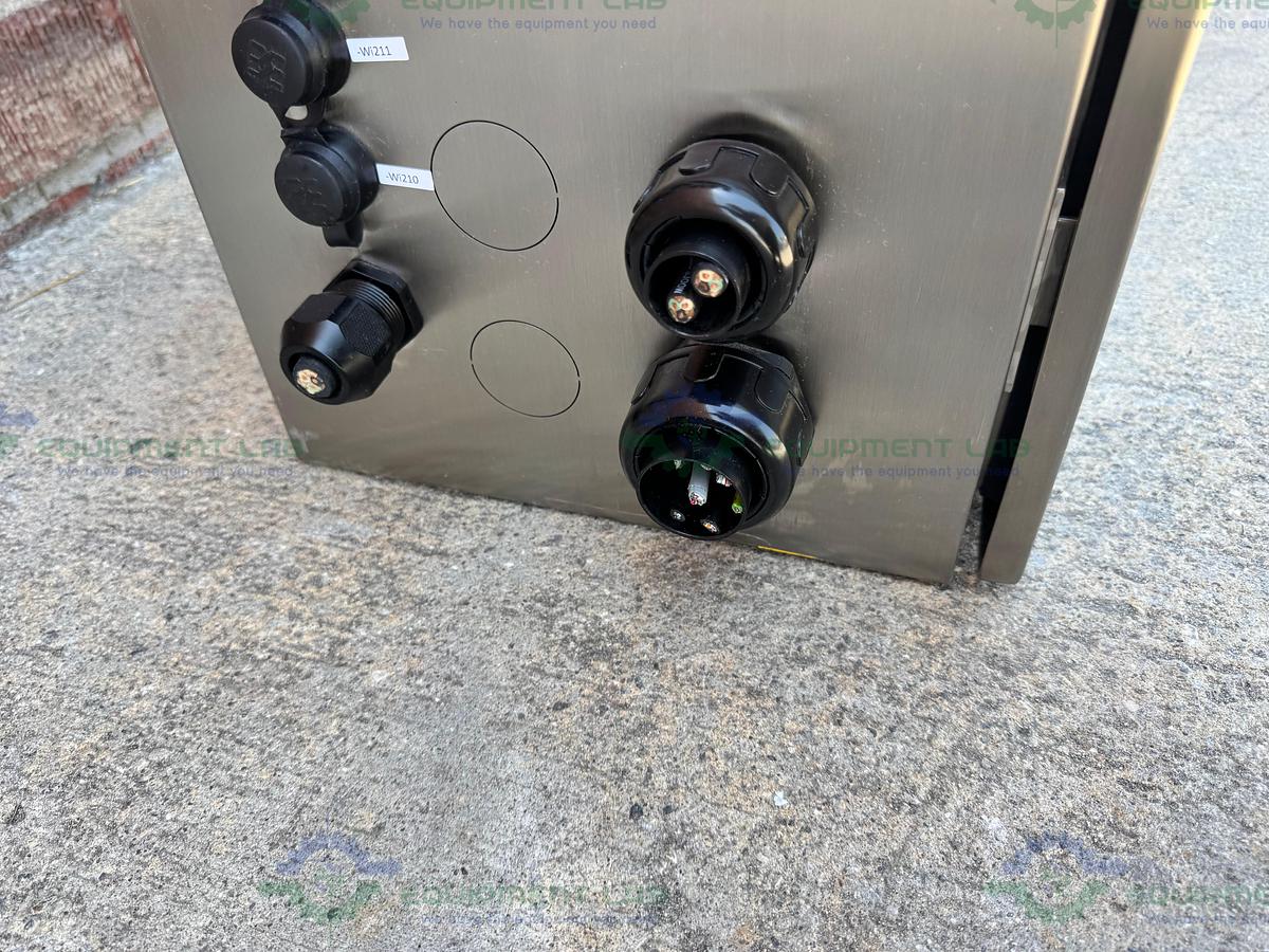 Used Optel Vision LineMaster OP300 18x12x28 Stainless Steel Enclosure 120VAC