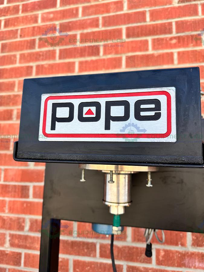 for parts or not working Pope Scientific Wiped Film Evaporator Frame w/ Graham 6017 Motor 1/3 HP