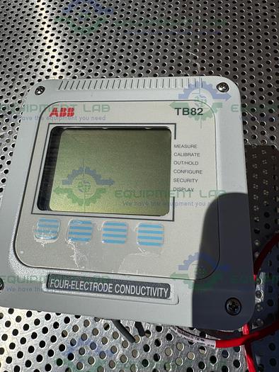 Used ABB  TB82EC1010010 Conductivity Transmitter 4-20 mA w/ Sensor
