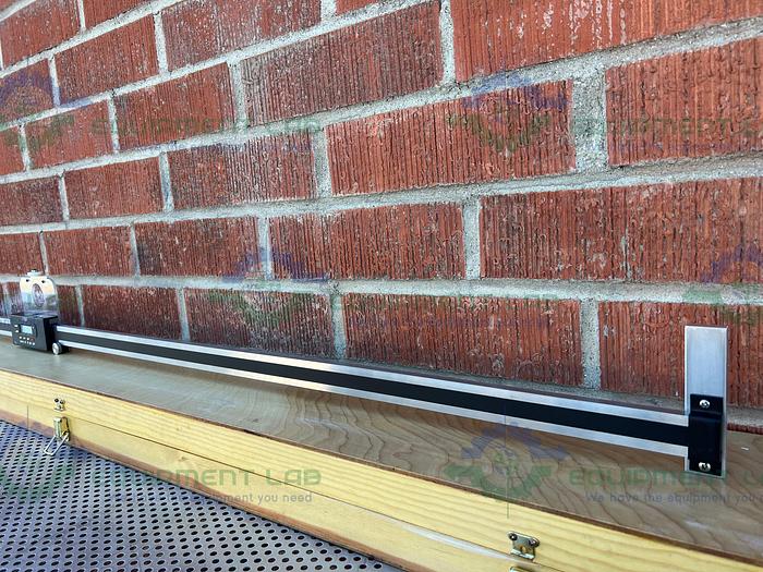 Used Beta Precision Industries  Peak Stand Microscope 50x w/ Electronic Ruler 80"