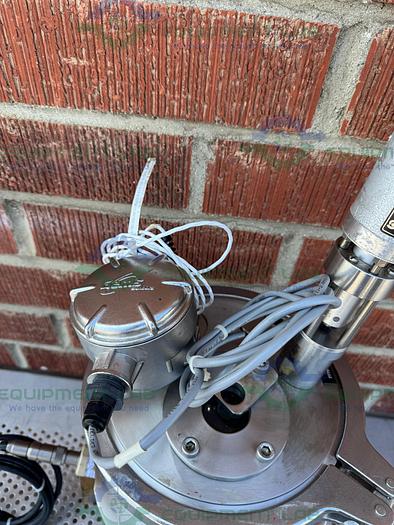 Used Stainless Fabrication 7 L Stainless Steel Jacketed Reactor 45 FV/PSI w/ Stirrer