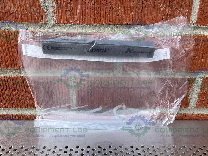 Used Box of 100 - Alpha ProTech  Critical Cover 2807 Disposable Clear Full Face Shield
