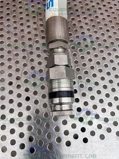 Used Sani Tech 38" GR-FDA Hose w/ Swagelok Quick Connect Stainless Steel Fitting