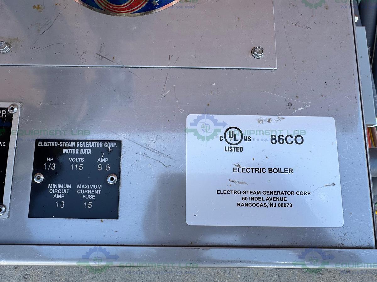 Used The Electro Steam LG-030 High Pressure Electric Steam Generator 30 kW, MFG 2022