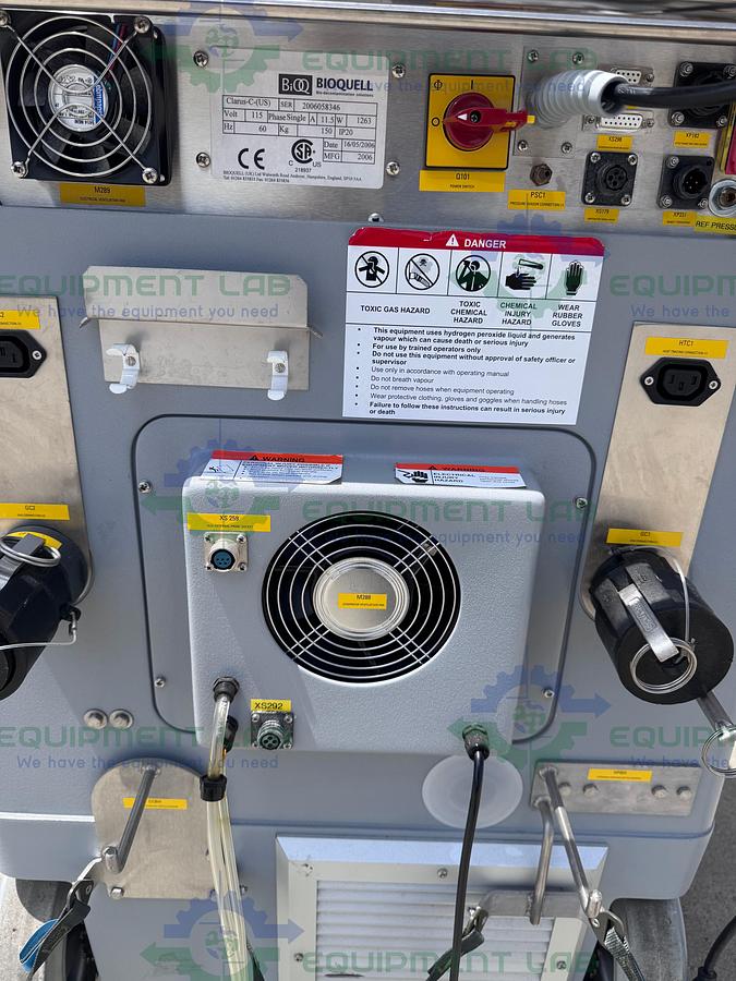 Used Bioquell Clarus-C-US Hydrogen Peroxide Vapor Generator 115V