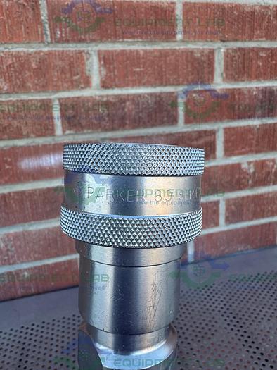 Used Swagelok Push On 124" Flame Resistant Hose 3/4” 300PSIG w/ Quick Release Fitting