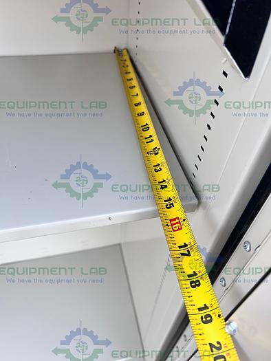 Used FireKing FL2013122041 44" High Two Door, 2 Shelf Fire Resistant Storage Cabinet