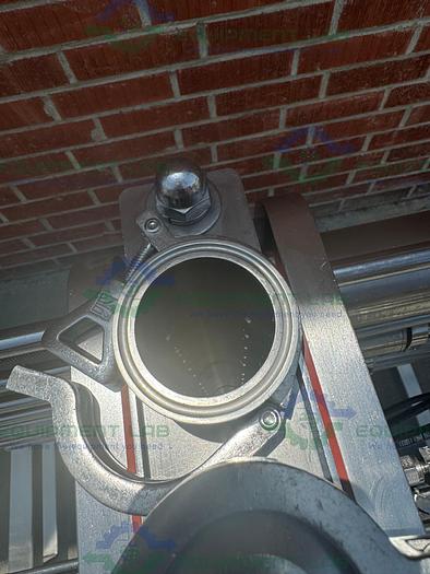 Used Millipore Stainless Steel Hydraulic Pellicon CUF-8 Filter Skid