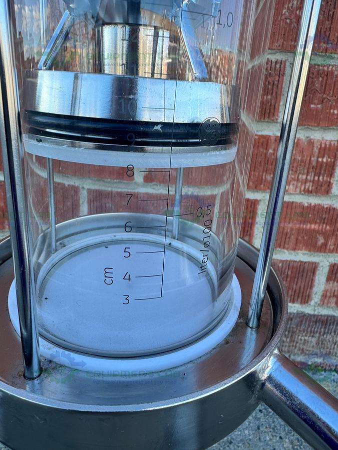 Used Cytiva / GE / Pharmacia BPG 100 / 500 Chromatography Column 4L