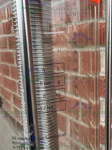Used Cytiva / GE / Pharmacia BPG 100 / 500 Chromatography Column 4L w/ 4-way Valve