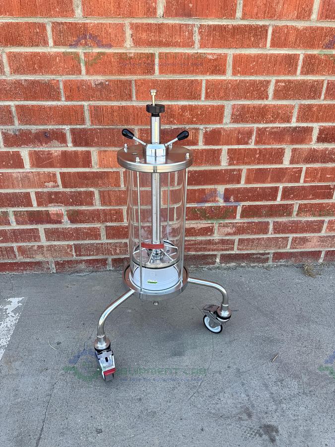 Used Cytiva / GE / Pharmacia BPG 200 / 500 Chromatography Column CHIPPED GLASS