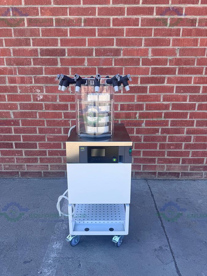 Used Buchi Lyovapor L-200 Freeze Dryer -55°C - +25°C w/ Edwards nXDS6iC Pump, MFG 22