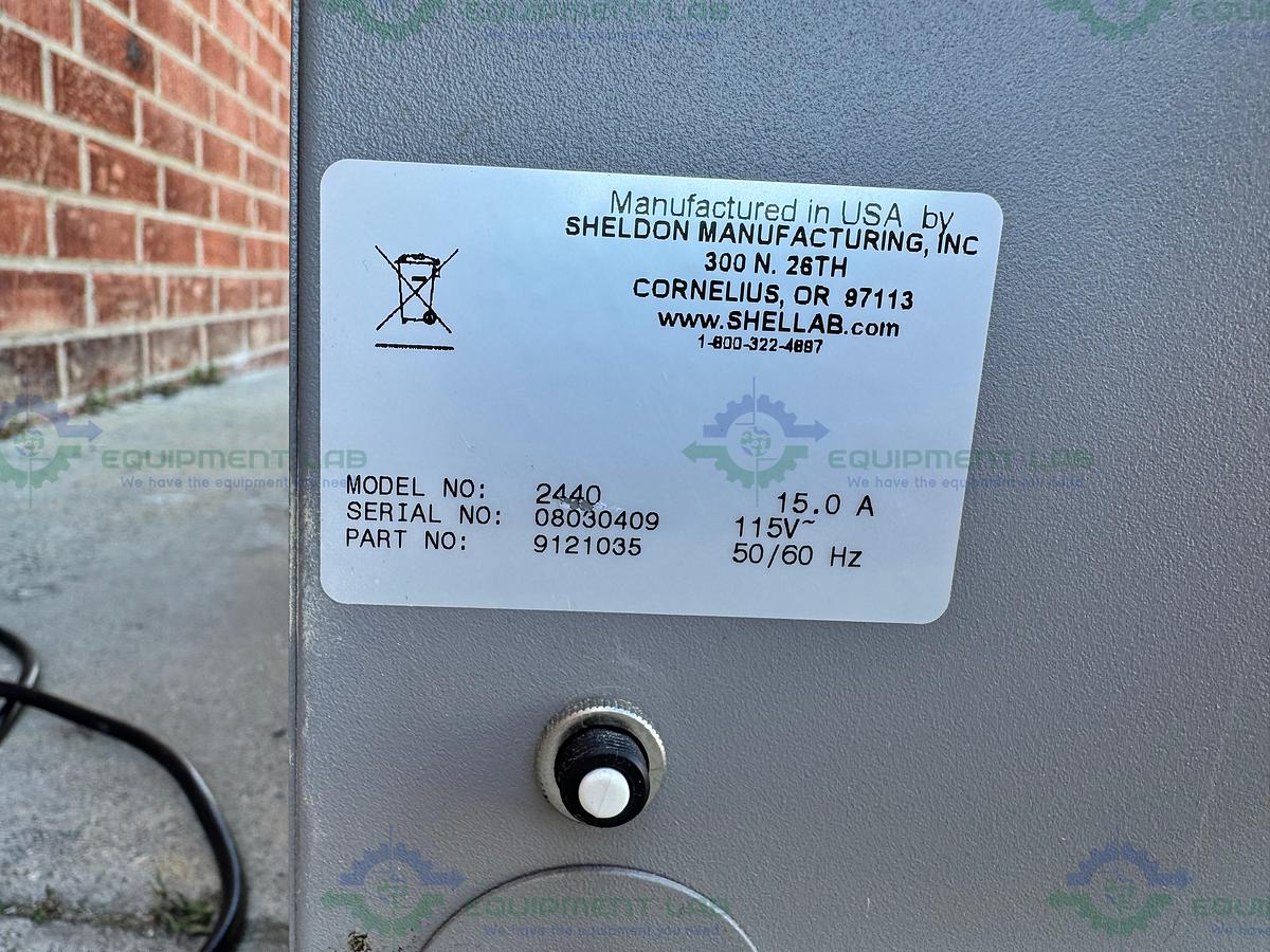 Used Sheldon / Shel Lab 2440 Large Capacity Upright CO2 Incubator 60°C 40 Cu. Ft.