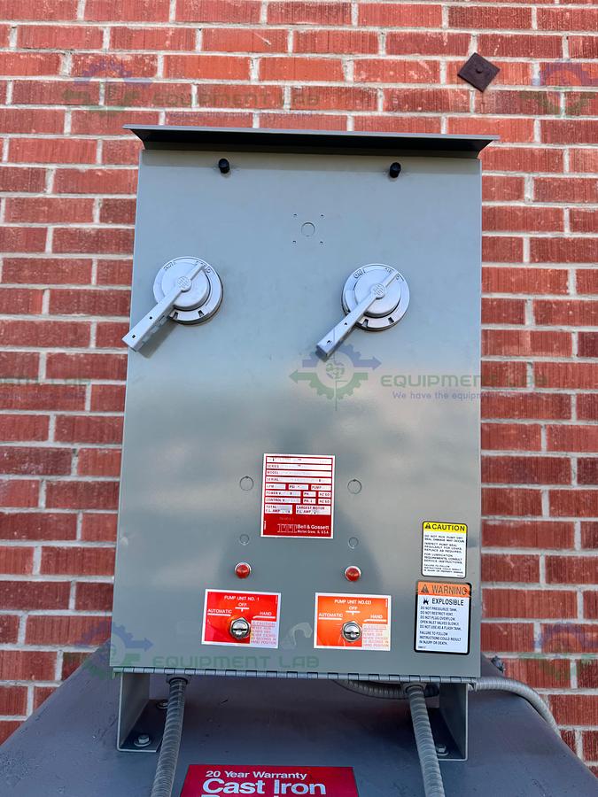 Used ITT Bell & Gossett 75CBE 22-85 Condensate Return Pump Series CBE