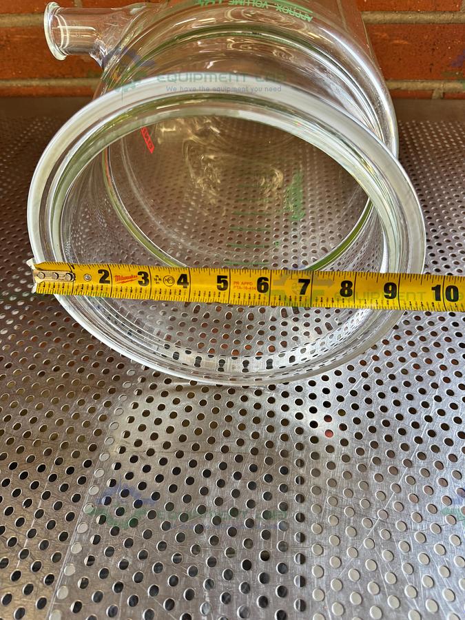 Used Chemglass 7456 Jacketed Process Reaction Vessel 10 Liter