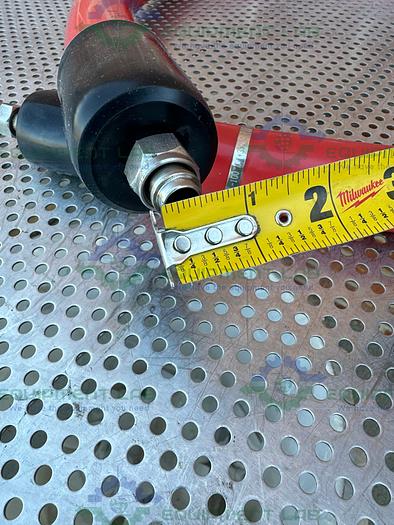 Used Huber Insulated Flexible Chiller Hose 78" w/ 1/2" NPT Fitting