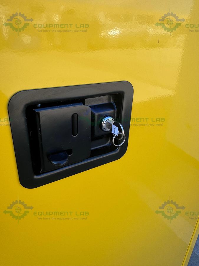 Used JustRite 45 Gallon Flammable Liquid Storage Cabinet w/ Soft Close Doors, Key