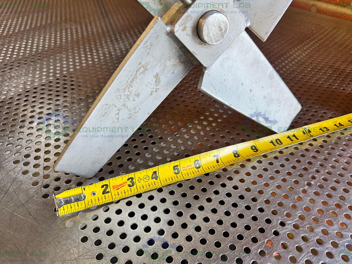 Used 55" Stainless Steel Mixing Shaft 1" Diameter w/ 12" Impeller