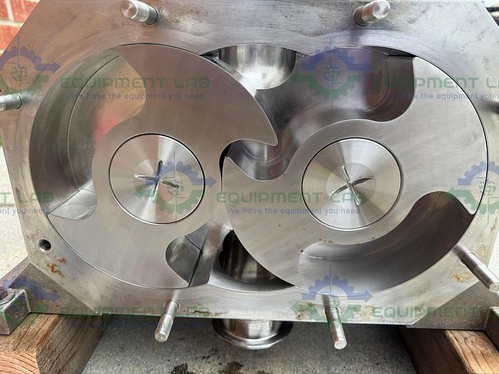 Used Idex Wright Flow / Viking  S4S Duralobe Rotary Lobe Pump  w/ 15 HP Motor