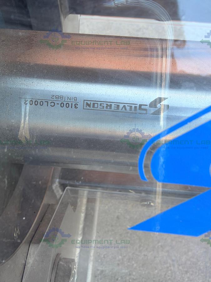 Used Silverson FMX25 High Shear Powder to Liquid Mixer 7.5 HP Motor w/ Powder Hopper
