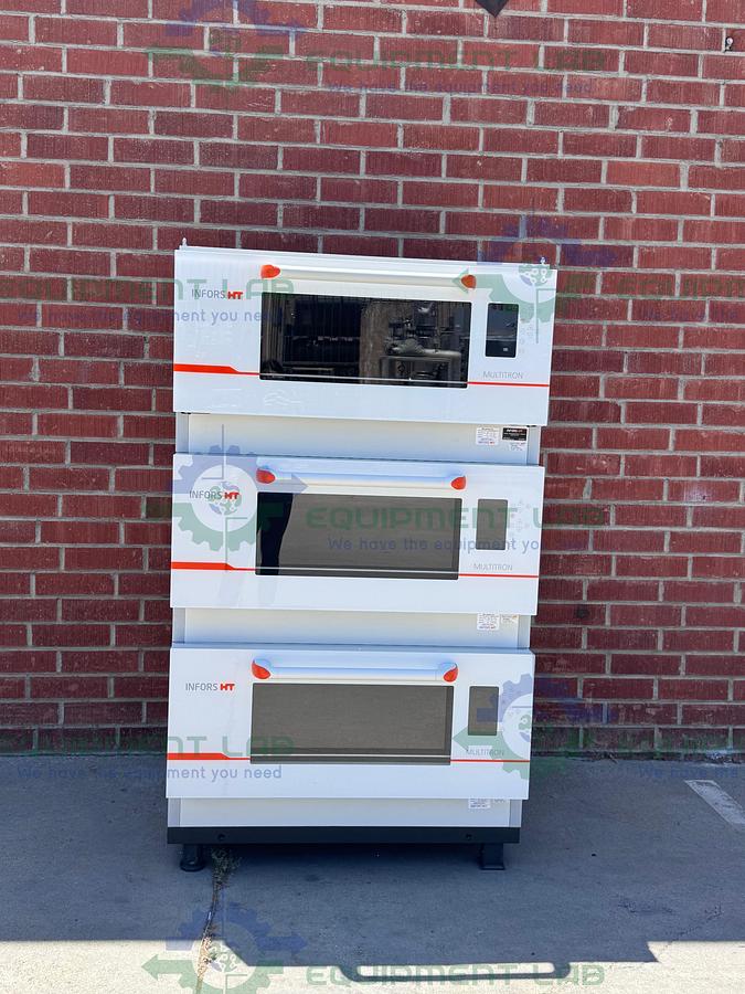 Used Infors HT I8000A Triple Stacked Incubator Shaker 65°C w/ CO2 and Humidity, MFG 2022