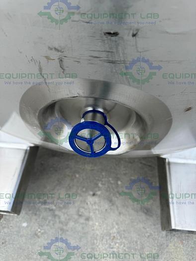 Used Precision Stainless 600 Liter Stainless Steel Jacketed Reactor 45 PSI