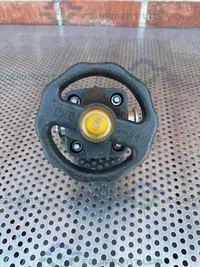 Used ITT Pure Flo 1.5-316L-RA20MAX-CWP150 Diaphragm Valve w/ 1 1/2" Sanitary Fitting