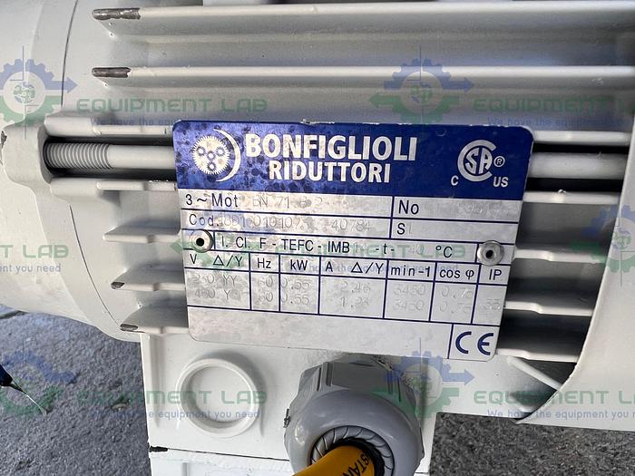 Used ITT  1000 Liter Stainless Steel Jacketed Reactor 60 PSI w/ Bottom Mag Mixer