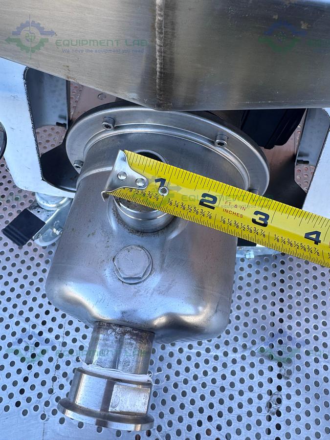 Used Unbranded Stainless Steel Filter Holder w/ Ebara Jes M 056, 0.5 HP