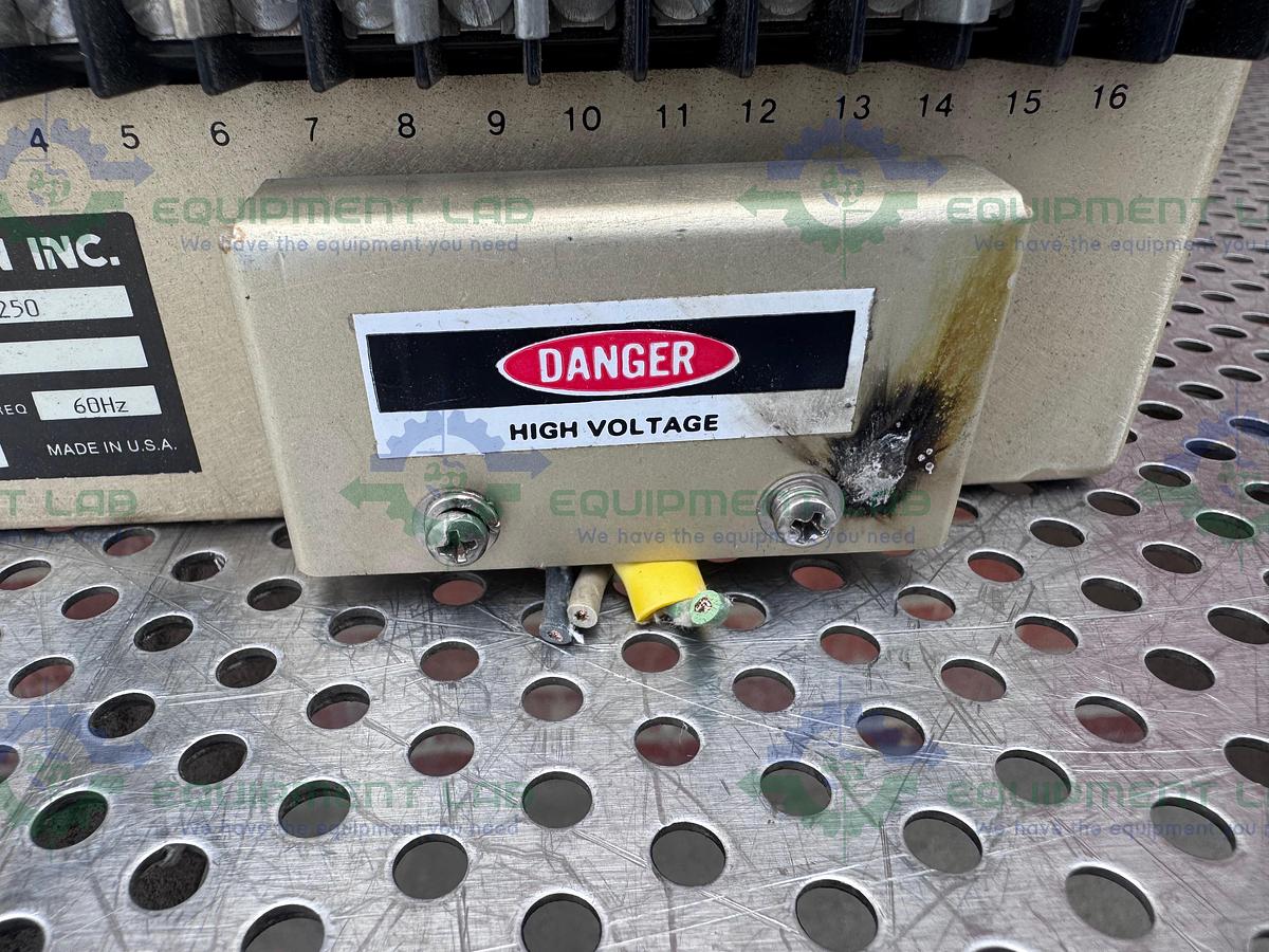 Used Power Ten 3400D-7.5250 Power Supply 208 VAC, 60 Hz