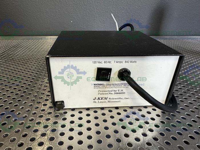 Used J-Kem Scientific  210 Timer Temperature Controller 120 VAC 1200 Watts