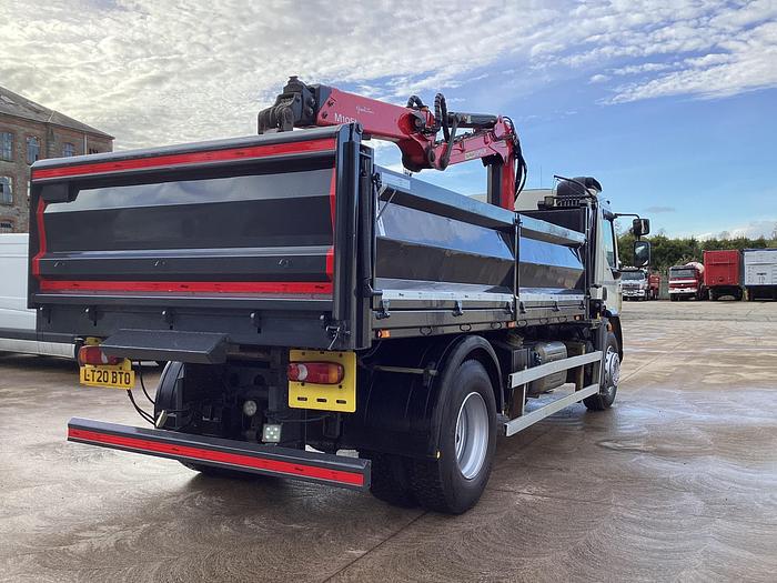 Used 2020 (20) DAF LF290 4x2 18T Dropside Tipper Grab