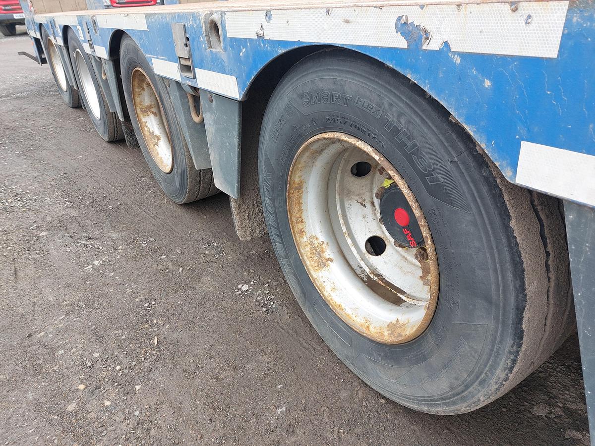 Used 2020 Nooteboom OSDS-58-04 4 Axle Stepframe Low Loader Trailer