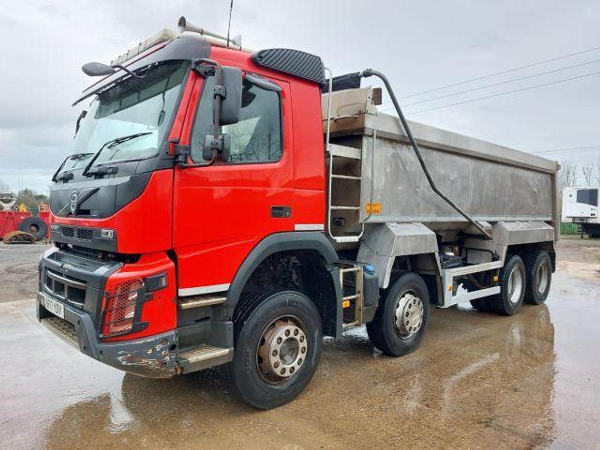 Used 2017 (17) Volvo FMX420 8x4 Alloy Tipper