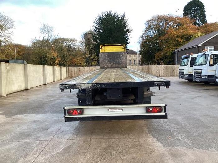 Used 2015 Montracon 45ft Flat Trailer