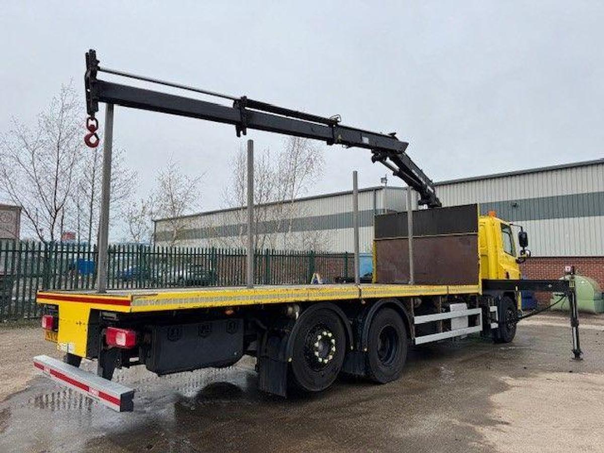 Used 2020 (70) DAF CF340 6x2 Rearlift 26T Flatbed
