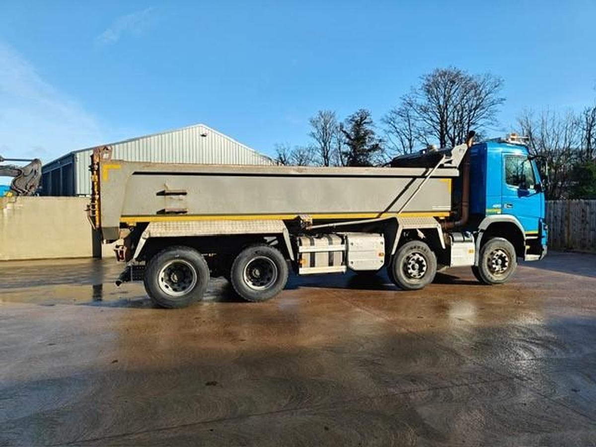Used 2021 Volvo FMX420 8x4 Steel Tipper