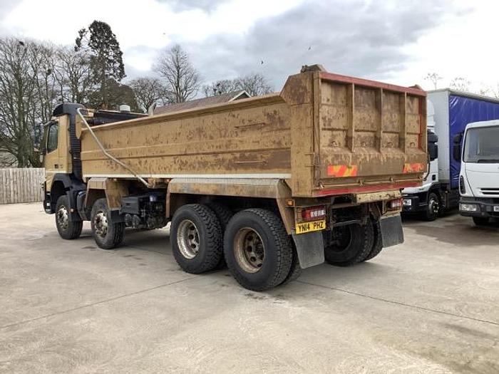 Used 2014 Volvo FMX410 8x4  Steel Tipper