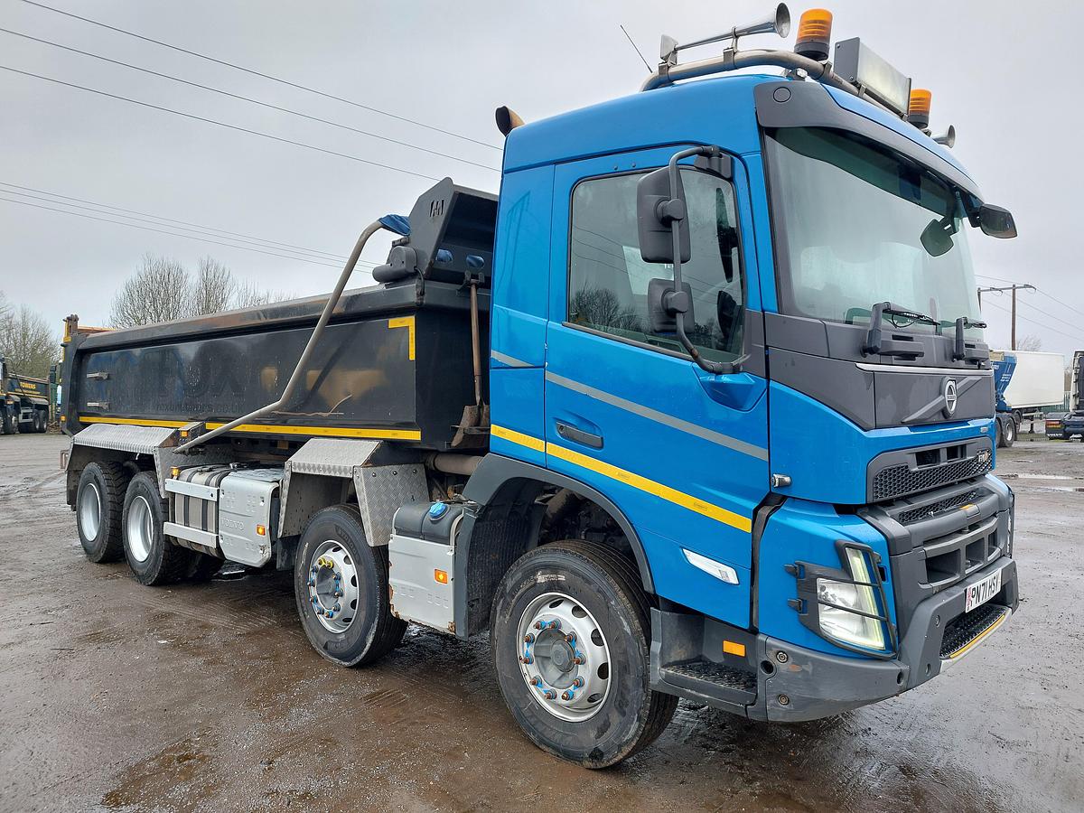 Used 2021 (71) Volvo FMX420 8x4 Steel Tipper